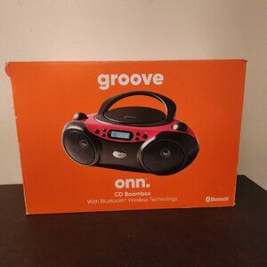 CD Boom Box with Bluetooth - NEW